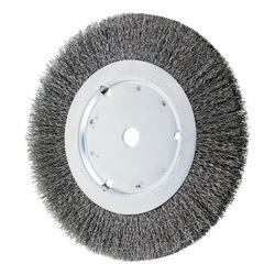 8IN CRIMPED WIRE WHEEL - NARROW FACE