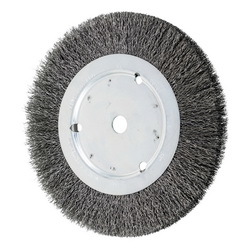 8IN CRIMPED WIRE WHEEL - NARROW FACE
