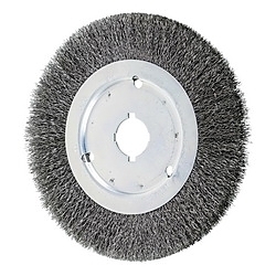 8IN CRIMPED WIRE WHEEL - NARROW FACE