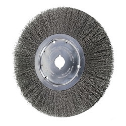 12IN CRIMPED WIRE WHEEL - NARROW FACE