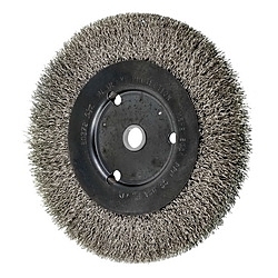6IN CRIMPED WIRE WHEEL - NARROW FACE