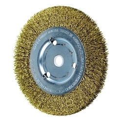 6IN CRIMPED WIRE WHEEL - NARROW FACE