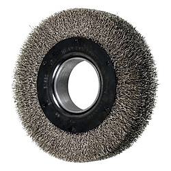 6IN CRIMPED WIRE WHEEL - WIDE FACE .014