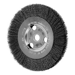 4IN BENCH WHEEL - STD.FACE .008 CS WIRE,