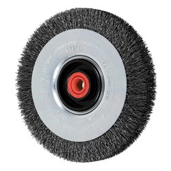 6IN EZMOUNT WIRE WHEEL .014 CS 1/2, 5/8,