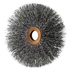 4IN TUBE CENTER WIRE WHEEL .014 CS WIRE,