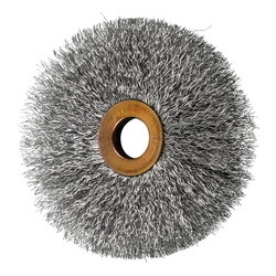 3IN TUBE CENTER WIRE WHEEL .008 SS WIRE,