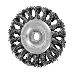 3IN STANDARD TWIST KNOT WHEEL .014 CS