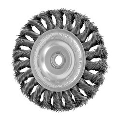 4IN STANDARD TWIST KNOT WHEEL .014 CS