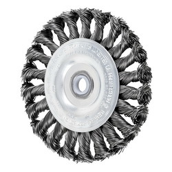 4IN STANDARD TWIST KNOT WHEEL .020 CS