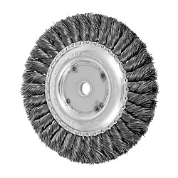 6IN STANDARD TWIST KNOT WHEEL .014 CS