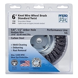 POP 6IN STANDARD TWIST KNOT WHEEL .016