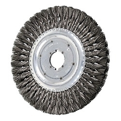 8IN STANDARD TWIST KNOT WHEEL .014 CS