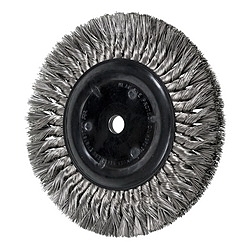 8IN STANDARD TWIST KNOT WHEEL .016 SS