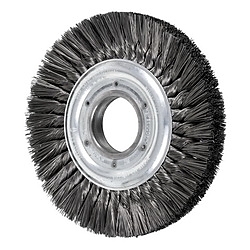 8IN KNOT WHEEL BRUSH - DOUBLE ROW .016