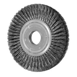 10IN KNOT WHEEL BRUSH - DOUBLE ROW .012