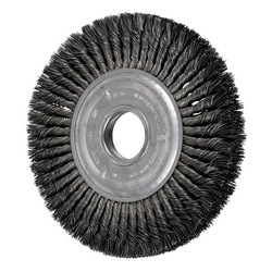 10IN KNOT WHEEL BRUSH - DOUBLE ROW .023