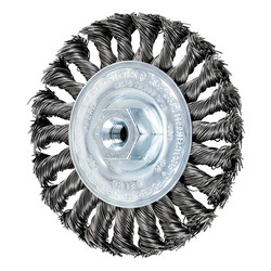4IN STANDARD TWIST KNOT WHEEL .020 CS