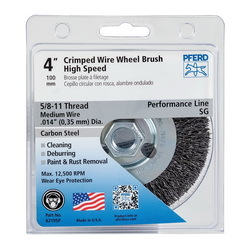 POP 4IN MINI CRIMPED WIRE WHEEL .014 CS