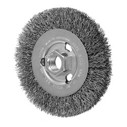 4IN MINI CRIMPED WIRE WHEEL .014 SS