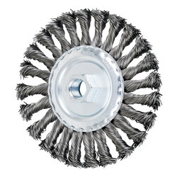 5IN STANDARD TWIST KNOT WHEEL .020 CS