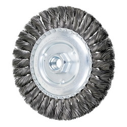 6IN STANDARD TWIST KNOT WHEEL .014 CS