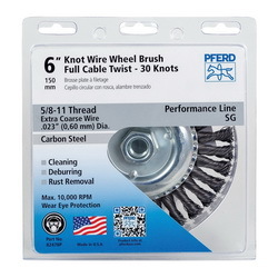 POP 6IN FULL CABLE KNOT WHEEL 30-KNOT,