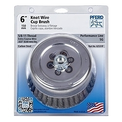 POP 6IN KNOT WIRE CUP BRUSH .023 CS