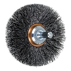 2-1/2 CRIMPED SHANK MTD CUP BRUSH .008