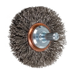 2IN CRIMPED SHANK MTD WHEEL BRUSH .012