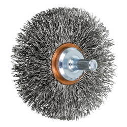 2-1/2 CRIMPED SHANK MTD CUP BRUSH .012