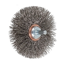 3IN CRIMPED WIRE WHEEL BRUSH .014 SS
