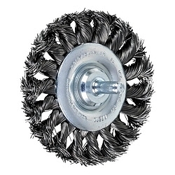 3IN SHANK MTD KNOT WHEEL BRUSH .012 CS