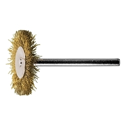 1IN MINIATURE MTD WHEEL BRUSH .005