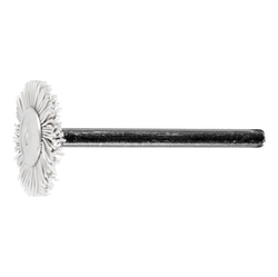 3/4 MINIATURE MTD WHEEL BRUSH 1/8 STEM,