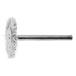 1IN M-BRAD MINIATURE MTD WHEEL BRUSH