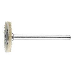 3/4 MINIATURE MTD WHEEL BRUSH 1/8 STEM