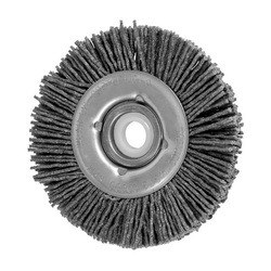 3IN M-BRAD NF WHEEL BRUSH 1/2-3/8AH,
