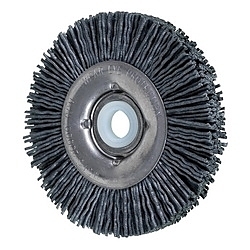 3IN M-BRAD NF WHEEL BRUSH 1/2-3/8AH,