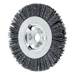 4IN M-BRAD NFHD WHEEL BRUSH 5/8-1/2AH,