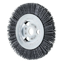 4IN M-BRAD NFHD WHEEL BRUSH 5/8-1/2AH,