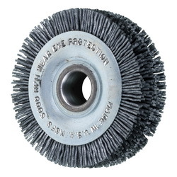 3IN M-BRAD WF WHEEL BRUSH 5/8AH, .035
