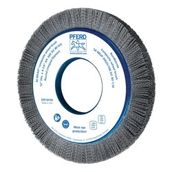 12IN M-BRAD COMPOSITE WHL BRUSH - 4-1/4