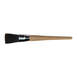 7/8 ROUND SASH BRUSH PURE BLK BRISTLE,