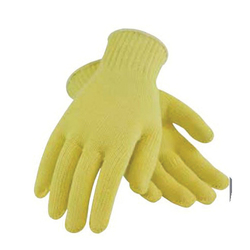 LG YEL 100% KEVLAR, H. WGT GLOVE