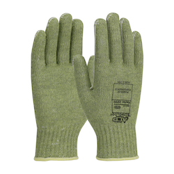 LG GRN KEVLAR ACP 7GA SEAMLSS KNIT GLOVE