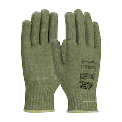 LG GRN KEVLAR ACP 7GA SEAMLSS KNIT GLOVE