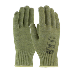 LG GRN KEVLAR ACP 7GG SEAMLSS KNIT GLOVE