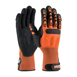 2XL HI-VIS ORG MAXIMUM SAFETY GLOVE