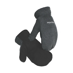 2XSM CAIMAN BLK DEERSKIN MITTEN